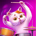 Cat Drummer Legend  - Toy iOS Icon