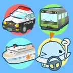 のりものワールド iOS Icon