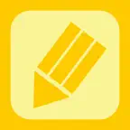 Brain;Notes - Sticky Scrapbook iOS Icon
