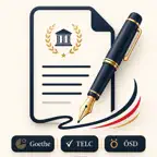 Schreiben B2 Deutsch Lernen iOS Icon