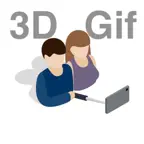 3D Selfie Gif iOS Icon