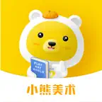 小熊美术-在线美术学画画学写字 Icon