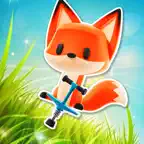 Loco Pets: Fox & Cat co op iOS Icon