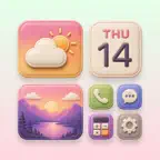 Widget Theme: Fonts & Keyboard iOS Icon