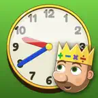 King of Math: Telling Time iOS Icon