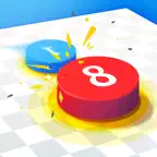 Flick Fall -Air Hockey Games iOS Icon