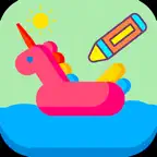 Simple Drawing. iOS Icon