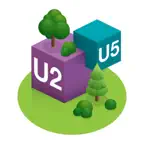 U2xU5 in 3D iOS Icon