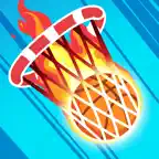 On fire : basketball shots iOS Icon