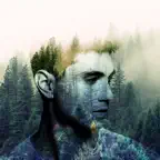 Double Exposure: Photo Merge iOS Icon