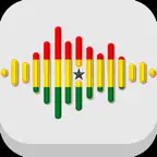 Radio Ghana. iOS Icon