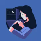 Sleep Sounds White Noise Rain iOS Icon