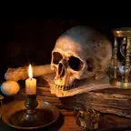 Memento Mori App. iOS Icon