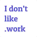 I Don't Like.Work iOS Icon