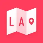 LA Vintage Map iOS Icon