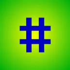 Hashtags em Português iOS Icon