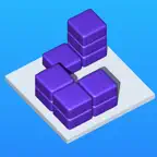 Falling Cubes : Gravity Puzzle iOS Icon