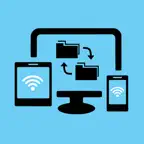 الناقل لنقل الملفات لاسلكيا iOS Icon