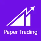 Paper trading: Stock signals iOS Icon