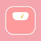 体重計の数値と体脂肪率をグラフに。日々の健康日記で減量・増量 iOS Icon