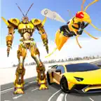 Wasp Robot War: Mech Battle iOS Icon