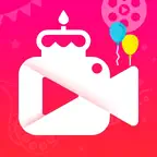 Video Maker Birthday Photos iOS Icon