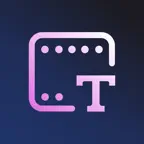 Video Caption: Auto Subtitle iOS Icon