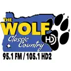95.1 The Wolf iOS Icon