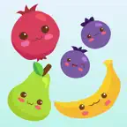 Kawaii Fruits And Vegetables iOS Icon