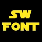 Fonts for Star Wars theme iOS Icon
