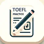 TOEFL Practice Test + iOS Icon