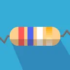 抵抗カラーコード iOS Icon
