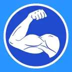 Arm Workout at Home with music iOS Icon