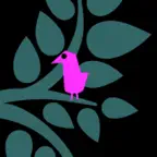 Words for a bird iOS Icon