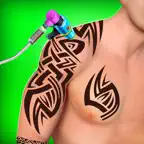 Tattoo Games - Drawing Games iOS Icon