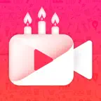Happy Birthday Video EditorPic iOS Icon