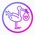 Baby + Pregnancy Collage Maker iOS Icon