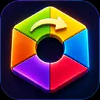 Hexaroll: Hexagon Color Puzzle iOS Icon