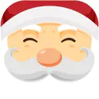 Digital Santa Claus iOS Icon