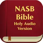 NASB Bible Holy Audio Version. iOS Icon