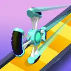 wheels run 3D iOS Icon