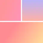 Photo collage maker and layout iOS Icon