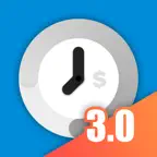 Tiny Hours Tracker, Time Clock iOS Icon
