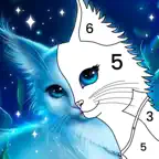 Coloring book Color by number iOS Icon