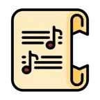 Random Music Sheet iOS Icon