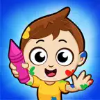 Baby Town - Coloring Games 2+ iOS Icon