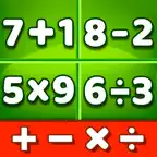 Math Games - Learn + - x ÷ iOS Icon