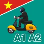 Thi bằng lái xe máy GPLX A1 A2 iOS Icon