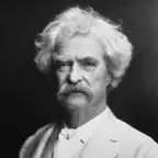 Mark Twain's works and quotes iOS Icon