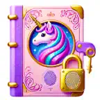 Unicorn Diary (with password) iOS Icon
